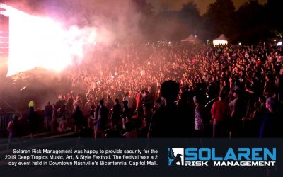 Solaren Risk Management Provided Security For Deep Tropics Music Festival