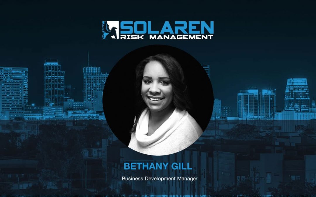 Solaren Risk Management Announcing Bethany Gill as Business Development Manager
