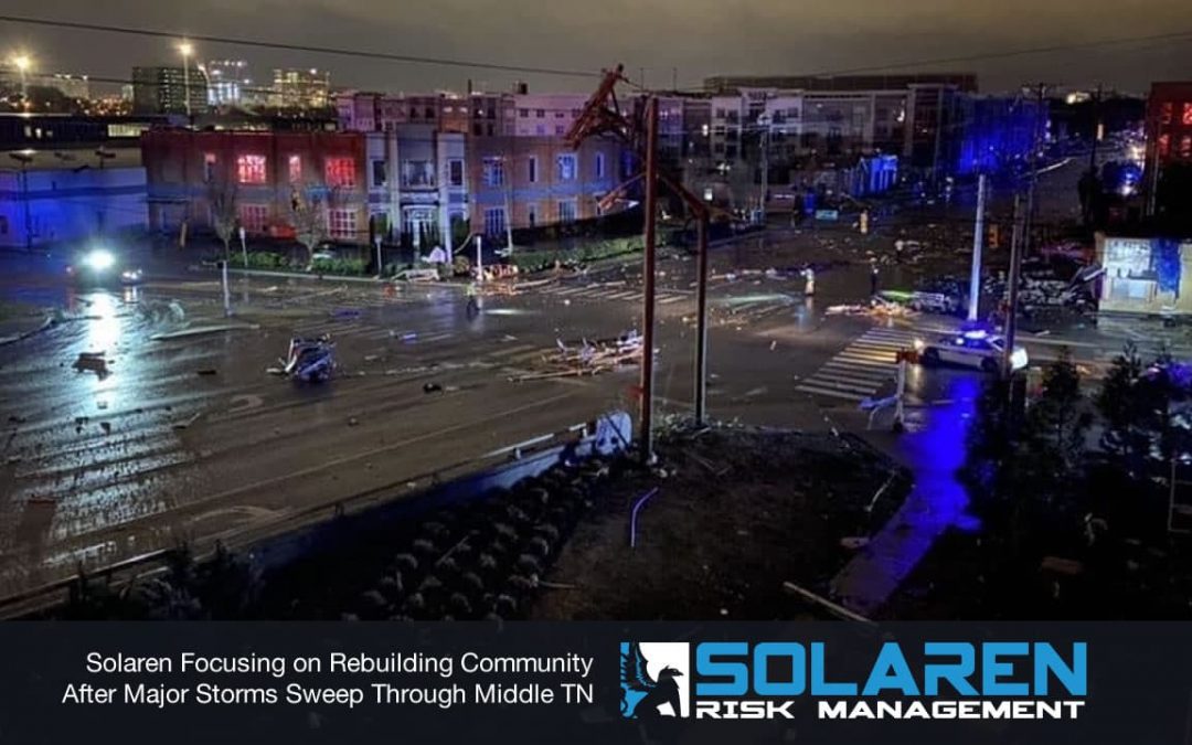 Solaren Focusing on Rebuilding Community After Major Storms Sweep Through Middle TN