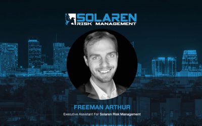 Freeman Arthur Joins Solaren Risk Management as Executive Assistant