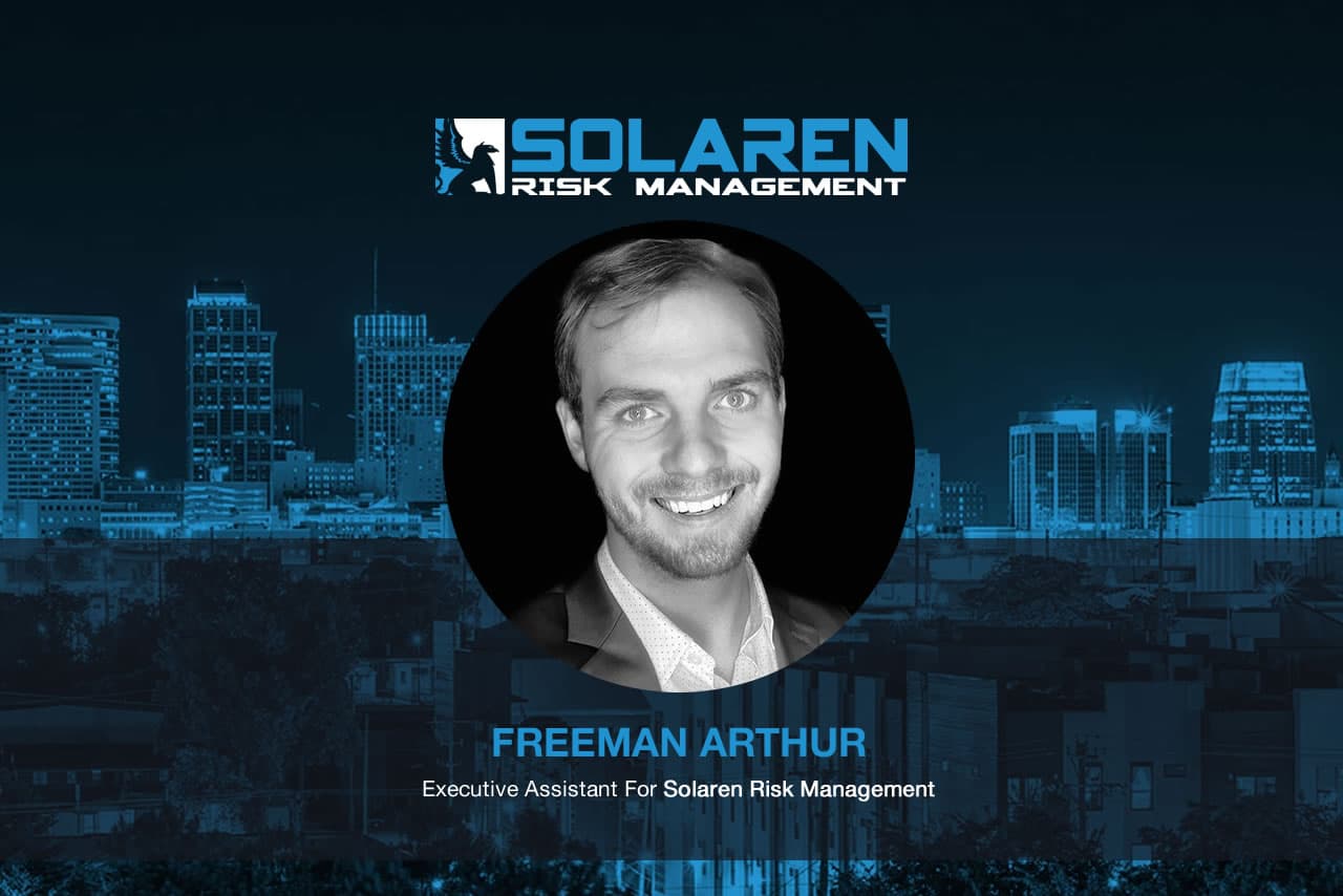 Freeman Arthur Joins Solaren Risk Management as Executive Assistant