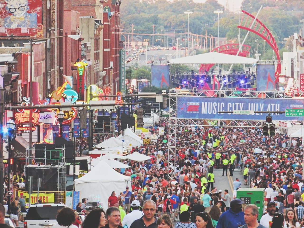 Solaren Provides Security & Event Staff for Record Breaking 4th of July Event in Downtown Nashville