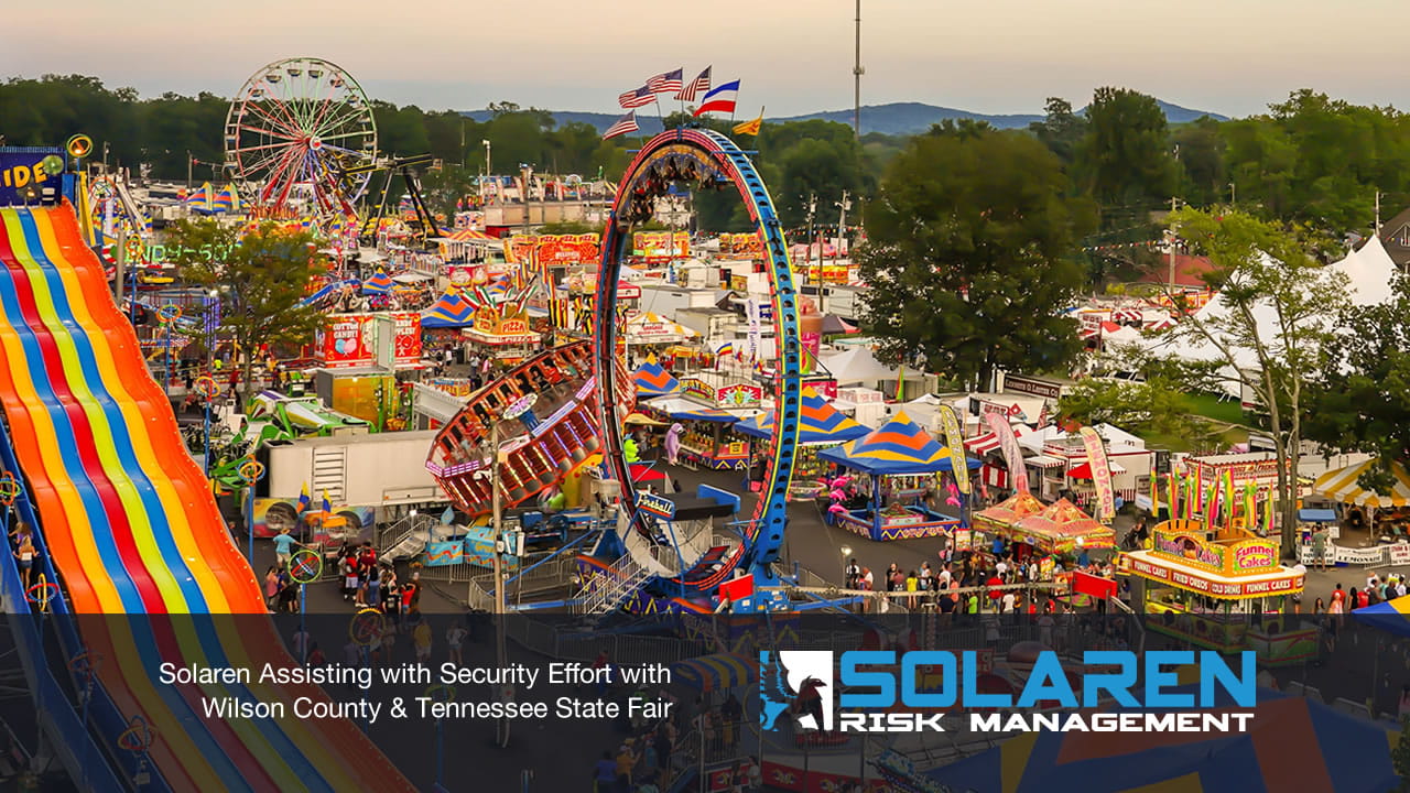Solaren Assisting with Security Effort with Wilson County & Tennessee State Fair