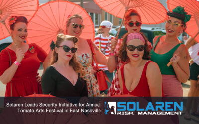Solaren Leads Security Initiative for Annual Tomato Arts Festival in East Nashville