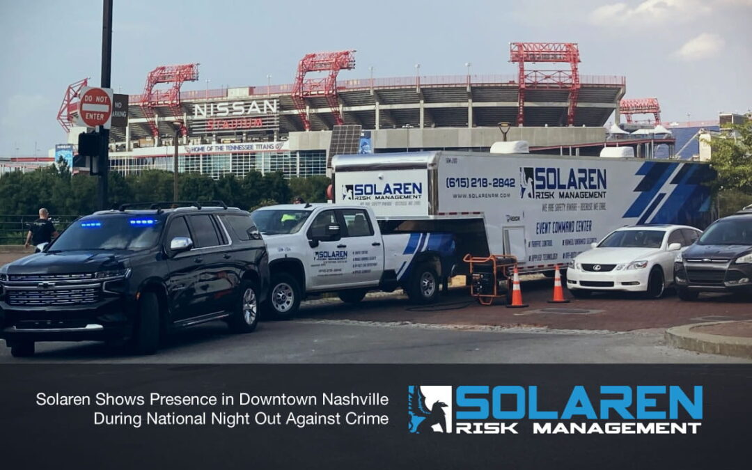 Solaren Shows Presence in Downtown Nashville During National Night Out Against Crime