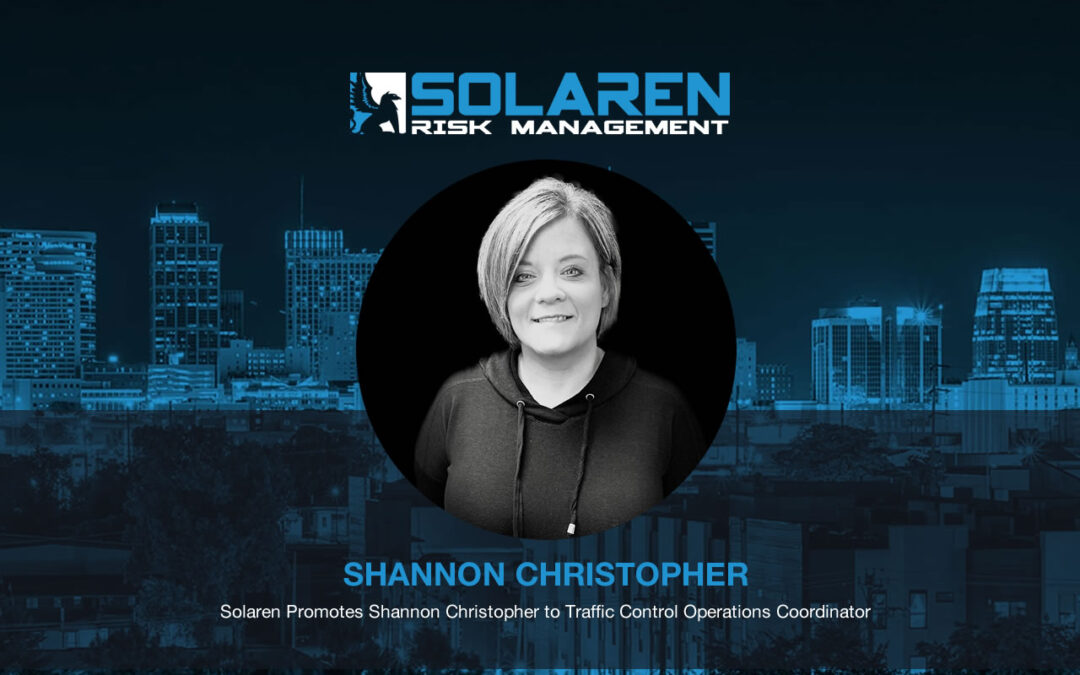 Solaren Promotes Shannon Christopher to Traffic Control Operations Coordinator