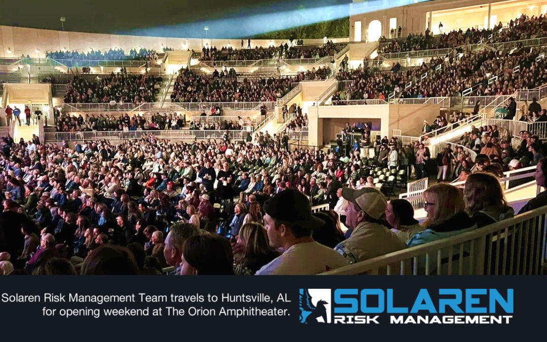 Solaren’s Team Travels to Huntsville, Alabama For Opening Weekend at the Orion Amphitheater