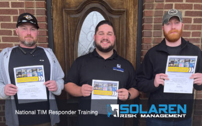 Solaren Team Members Complete National Traffic Incident Management (TIM) Responder Training