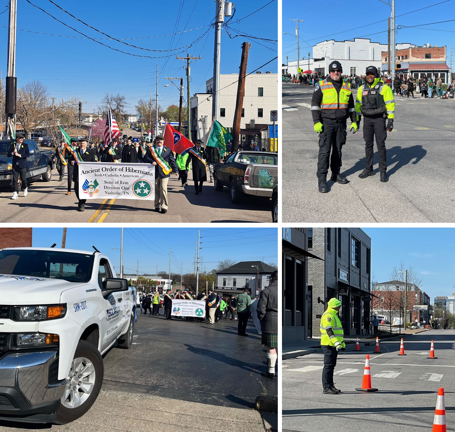 Solaren Traffic Control Off-duty Law Enforcement Officers Event Security Nashville Saint Patrick’s Day Parade