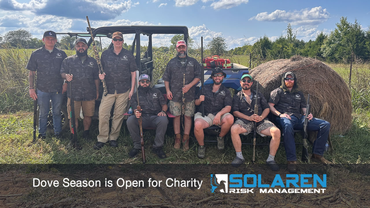 On Saturday, September 9th, Solaren helped sponsor the annual dove shoot fundraiser hosted by Triton Construction. 