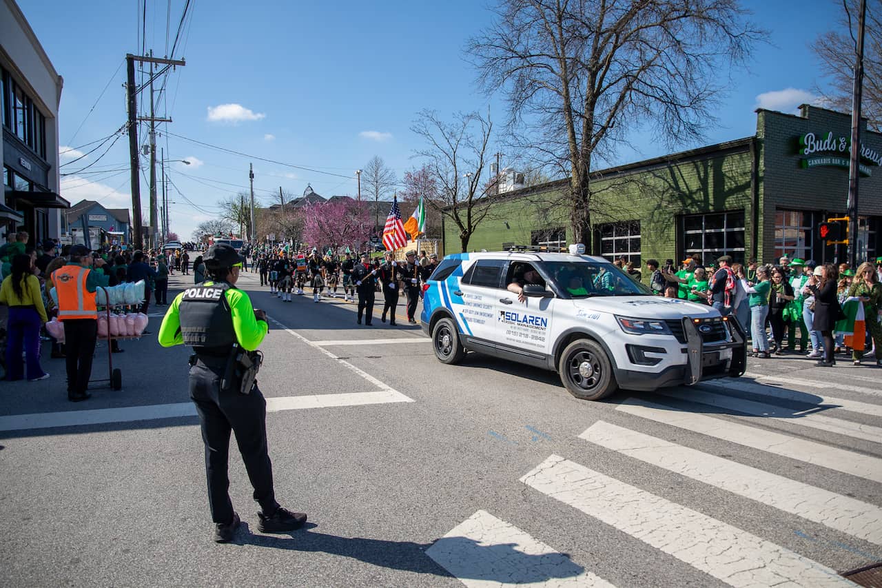 Solaren Supports St Patricks Day Parade in Five Points - Event Security