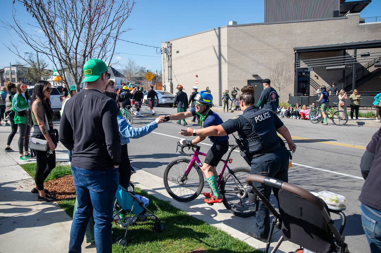 Solaren Supports St Patricks Day Parade in Five Points in TN
